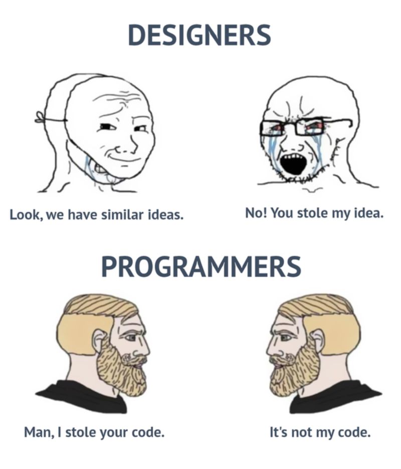 Programadores vs Diseñadores